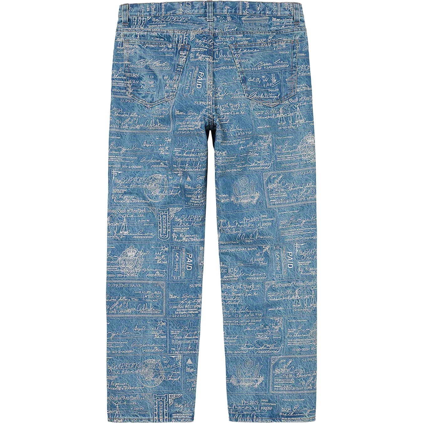 Checks Embroidered Jean view 7